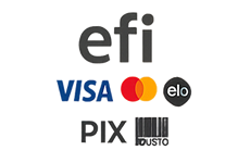 Formas de pagamento aceitas